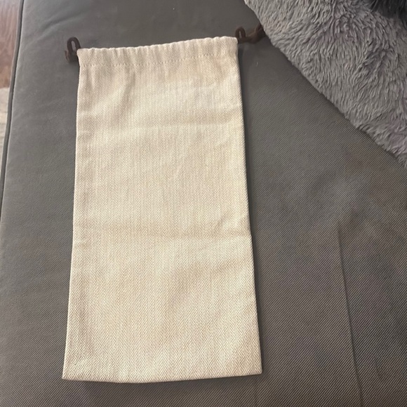 Hermes Cream and Brown Luxury Dust Bag - Picture 3 of 3